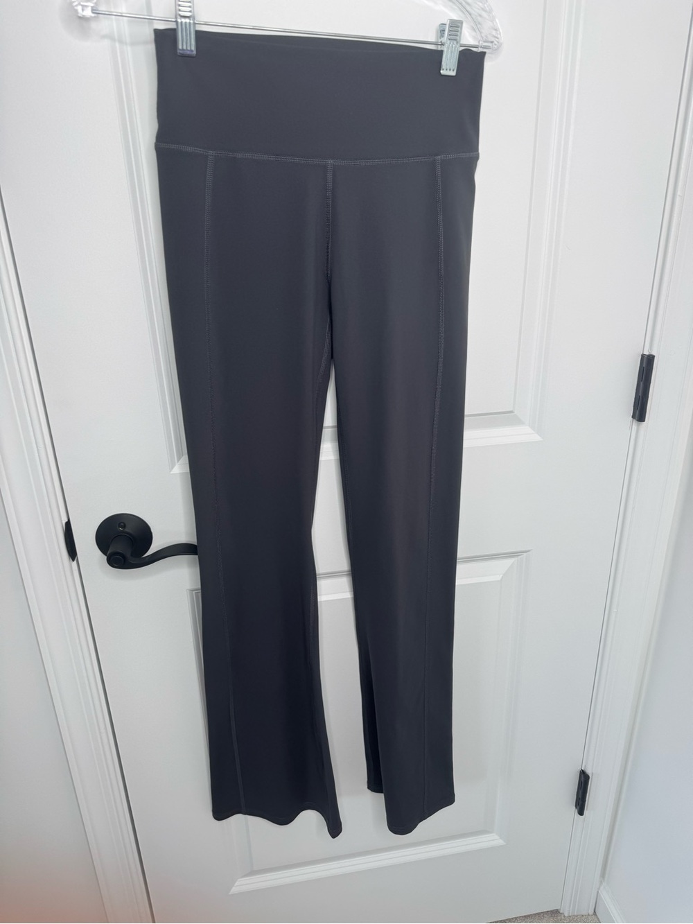 Fabletics dark grey Wide-Leg High-Rise Active Pants medium
